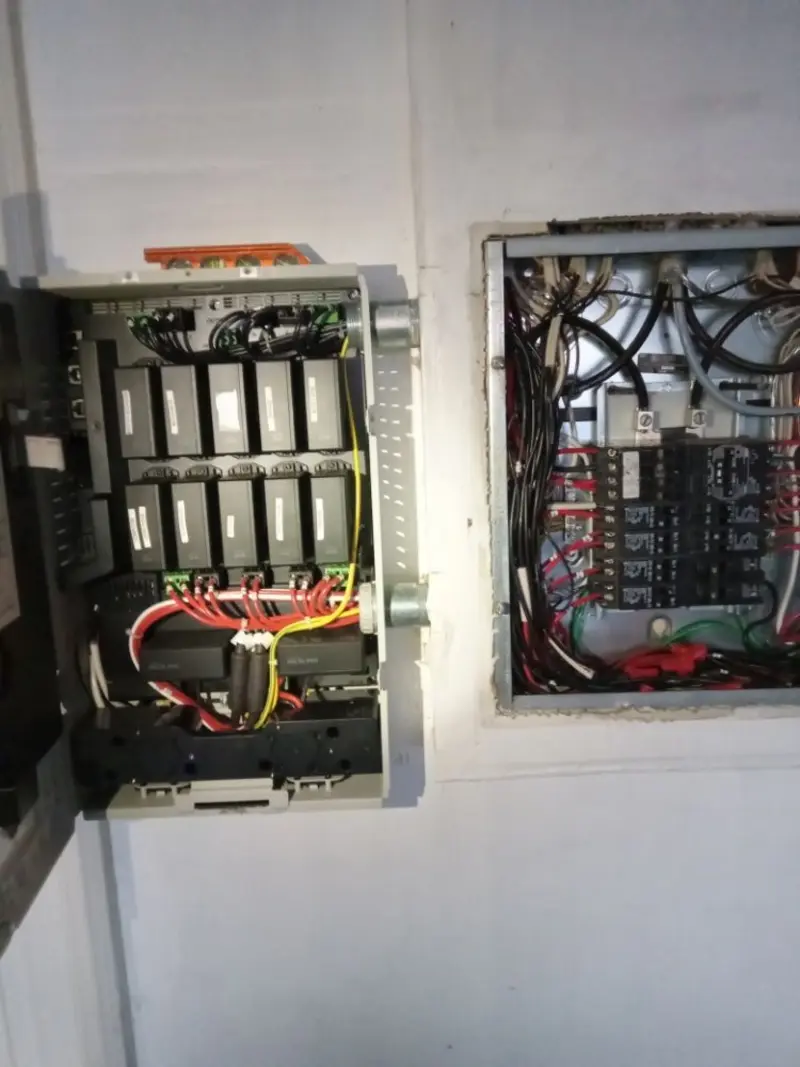 Electrical panel upgrade completed for Commercial Electrician Services in West Columbia